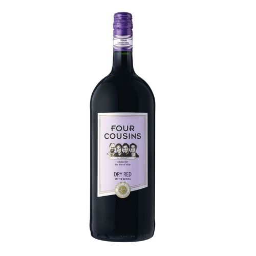 Four cousins dry red 1.5litres Four cousins dry red 1.5litres