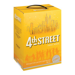 4th Street Sweet white Wine cask - 5litres