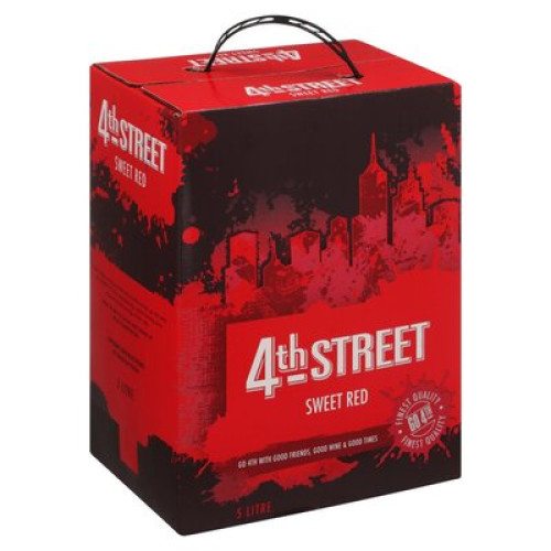 4th Street Sweet Red Wine cask - 3litres